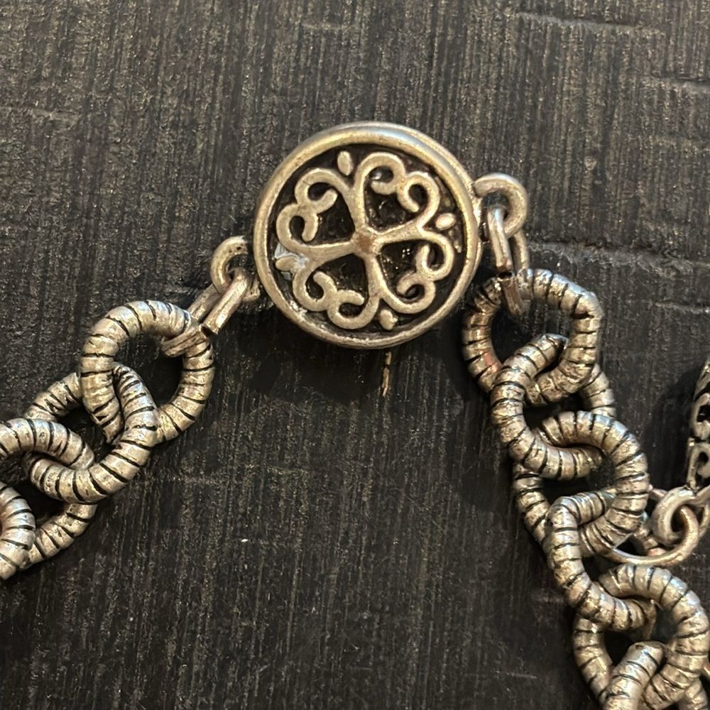 Chico's Mixed Metal Charm Bracelet Magnetic Clasp​​ - Picture 4 of 6